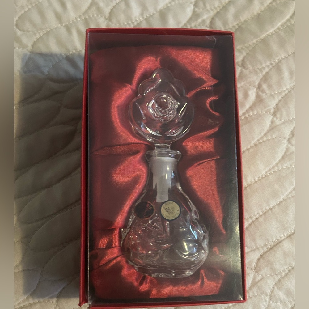 Bohemia Vintage Crystal Perfume Bottle
